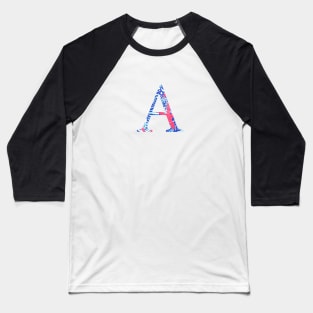 Alpha Tropical Letter Baseball T-Shirt
